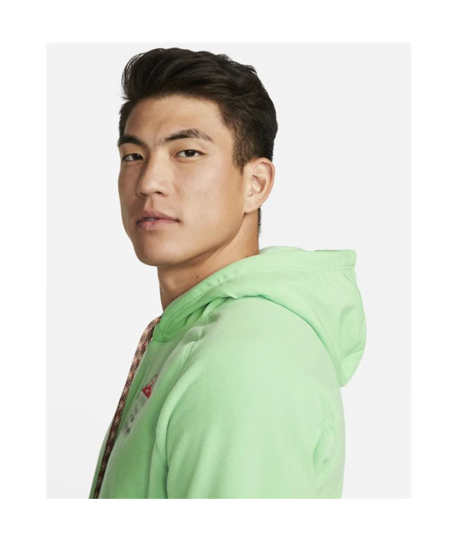 Sweat trail Nike de Mount Blanc green Homme