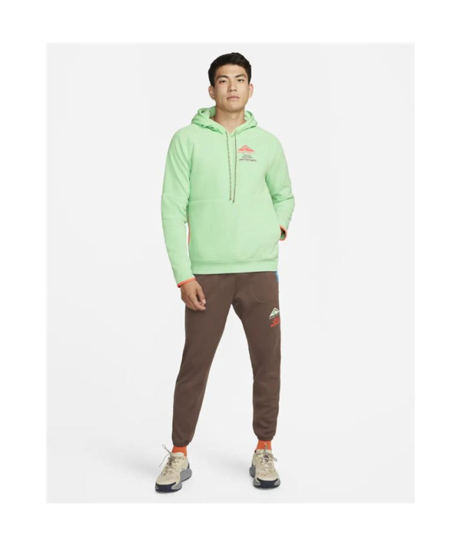 Sweat trail Nike de Mount Blanc green Homme
