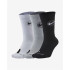 Meias de basquetebol Nike Everyday Crew branco