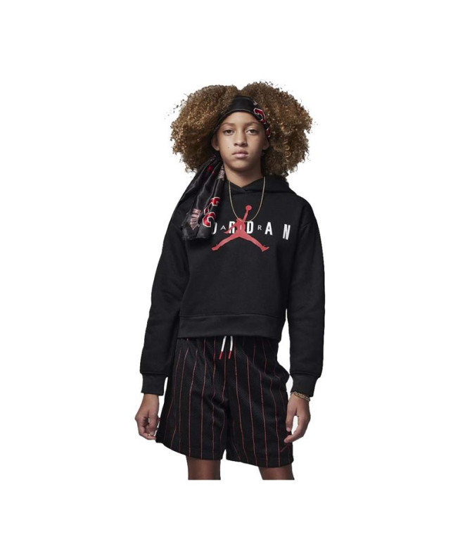 Sweatshirt Nike Jordan Jumpman Big kids black Girls