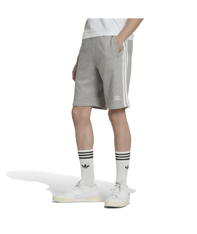 Calças adidas 3 Stripes cinzentas Homem
