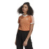 Camiseta adidas Adicolor Classics 3 Stripes naranja Mujer