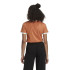 Camiseta adidas Adicolor Classics 3 Stripes naranja Mujer