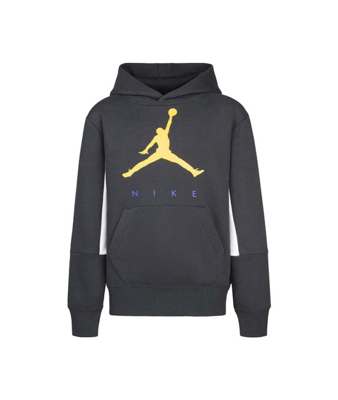 Moletom Nike Jordan Jumpman Little Kids preto Menino