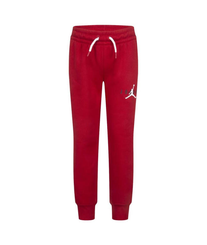 Calça Nike Jordan Jumpman Vermelho Sustentável Infantil