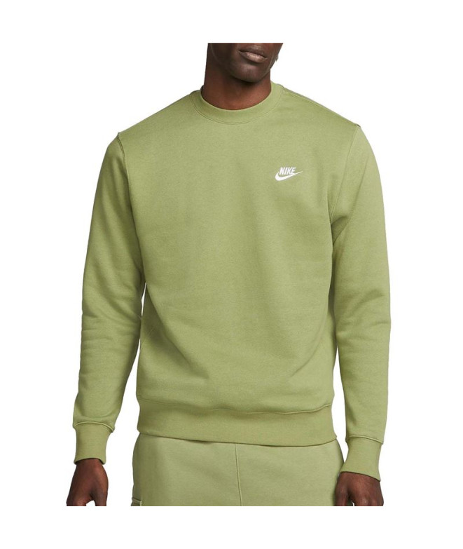 Sudadera Nike Sportswear Club Fleece verde Hombre