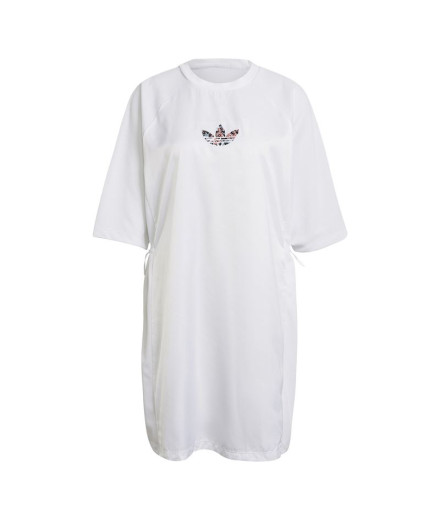 Vestido adidas Tee branco Mulheres