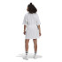 Vestido adidas Tee branco Mulheres