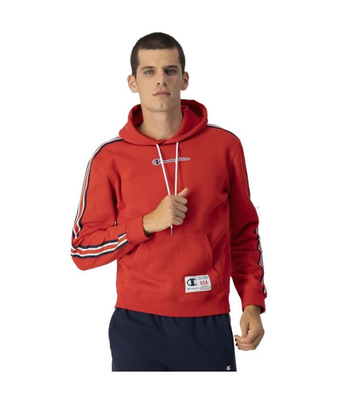 Sweatshirt Champion Sport Tech rouge Homme