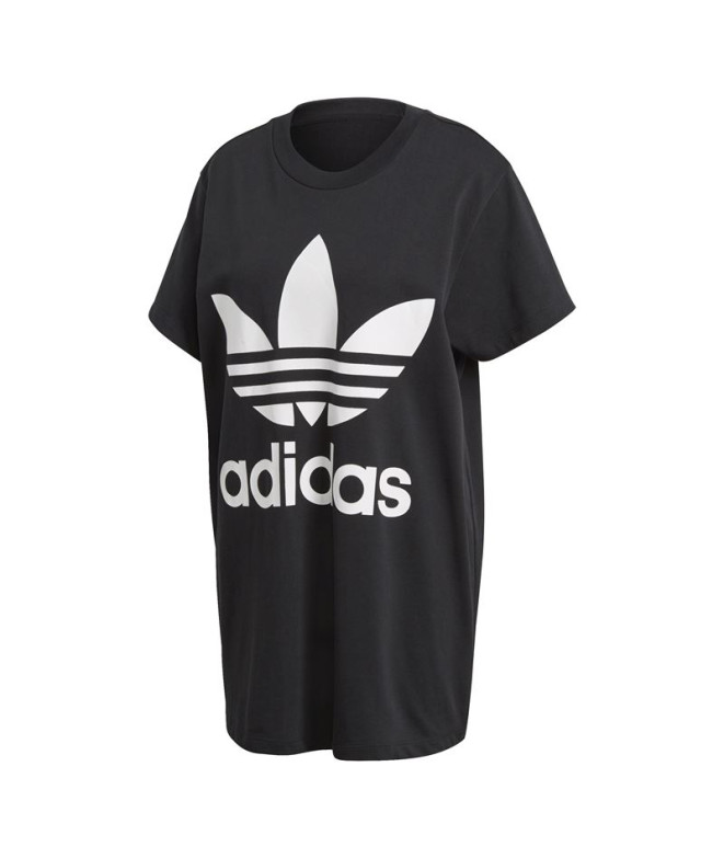 Camiseta adidas Triefoil preto Mulher