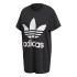 Camiseta adidas Triefoil preto Mulher