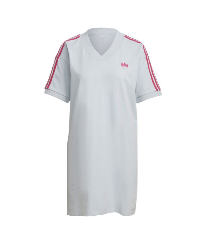 Vestido adidas Adicolor Classics Branco para mulher