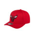 Gorra de baloncesto Mitchell & Ness Chicago Bulls rojo