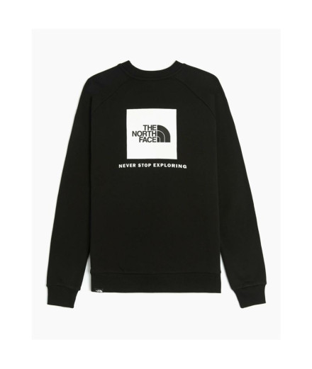 Mountain Sweatshirt The North Face Red Box Black Man 2