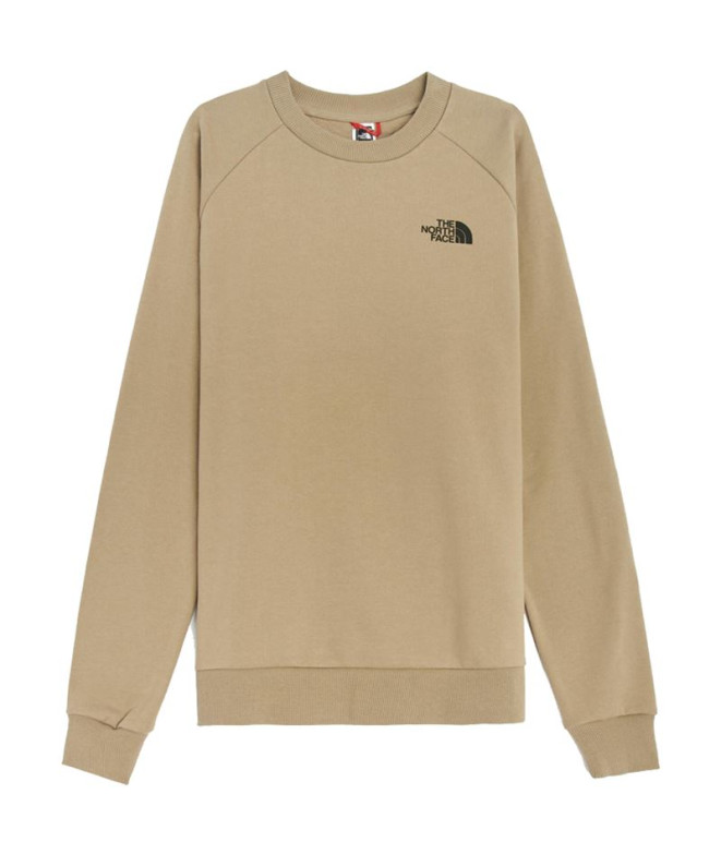 Mountain Sweatshirt The North Face Red Box Grey Men's