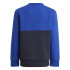 Conjunto adidas Crew azul Crianças