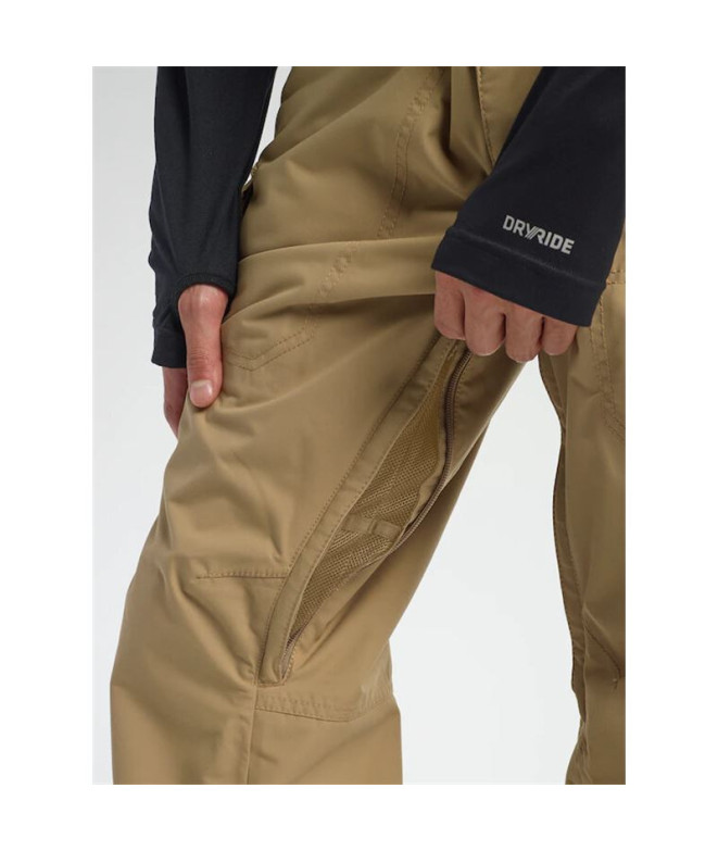Pantalons montagne de Burton Covert beige Homme