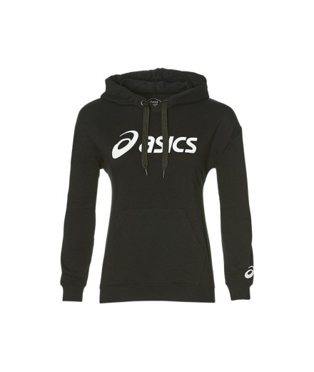 Sweatshirt Asics Big black Woman