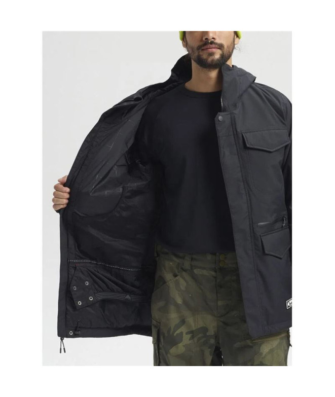 Casaco de montanha Burton Covert L2 preto Homem