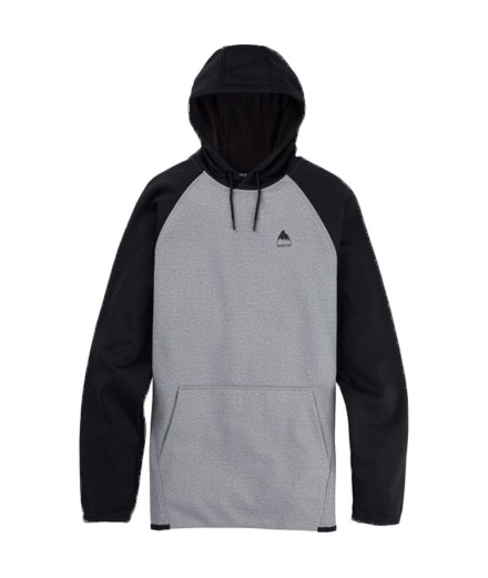 Sweat montagne de Burton Crown grey Homme