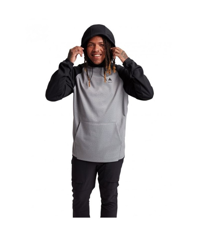 Sudadera de montaña Burton Crown gris Hombre