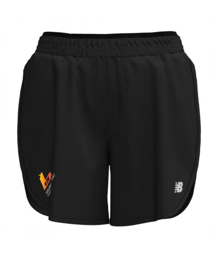 Short Running Mujer New Balance Accelerate de 2,5 Negro