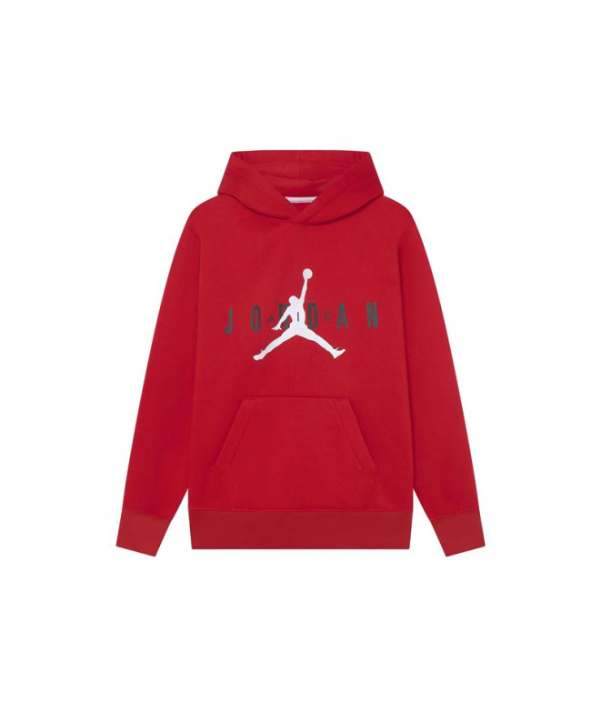 Sweatshirt Nike Jordan Jumpman Little Kids red Boy