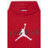 Sudadera Nike Jordan Jumpman Little Kids rojo Niño
