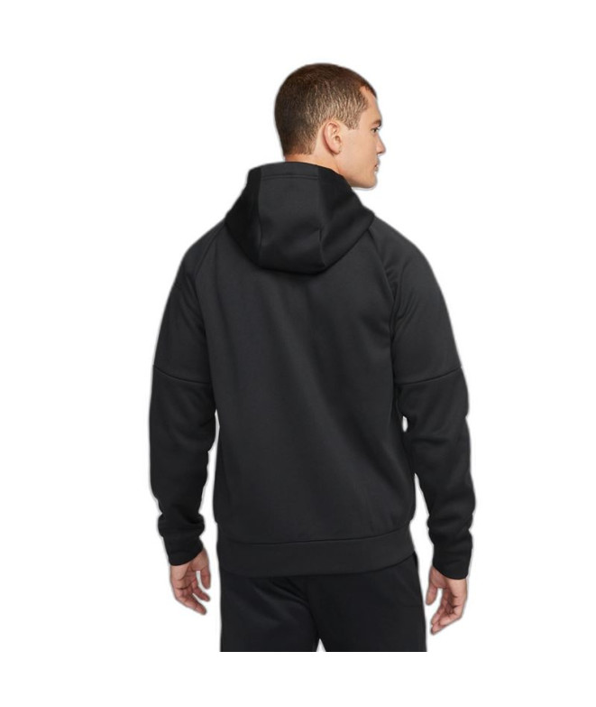 Sweat fitness Nike de Therma-Fit noir Homme