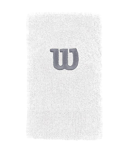 Bracelet tennis Wilson du blanc extra-large