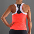 T-Shirt Padel Endless Race orange pour femmes