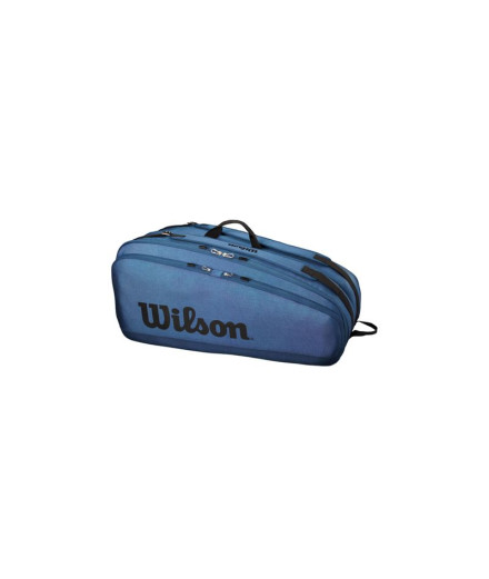 Sac de tennis tennis Wilson de Tour Ultra 12 bleu Sac de tennis tennis Wilson de Tour Ultra 12 bleu