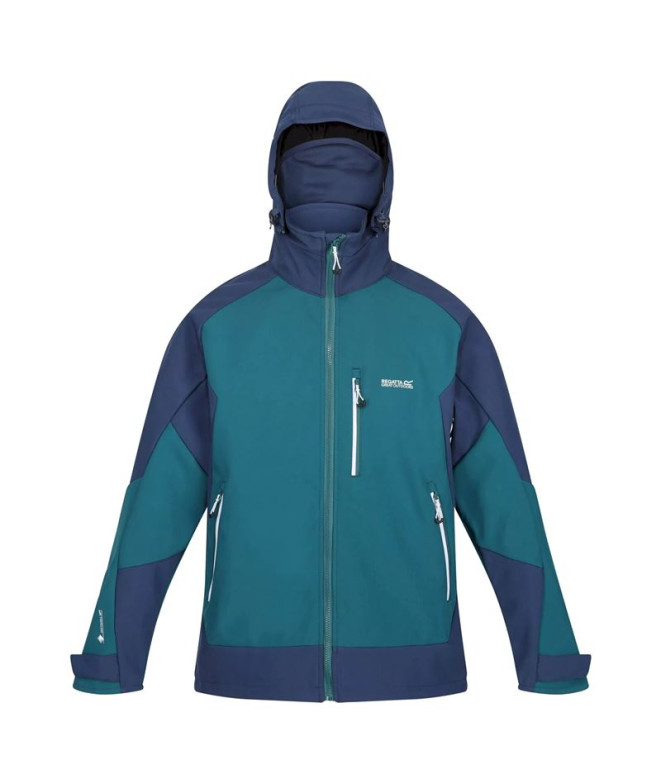 Veste de trail Regatta Hewitts VII vert Homme