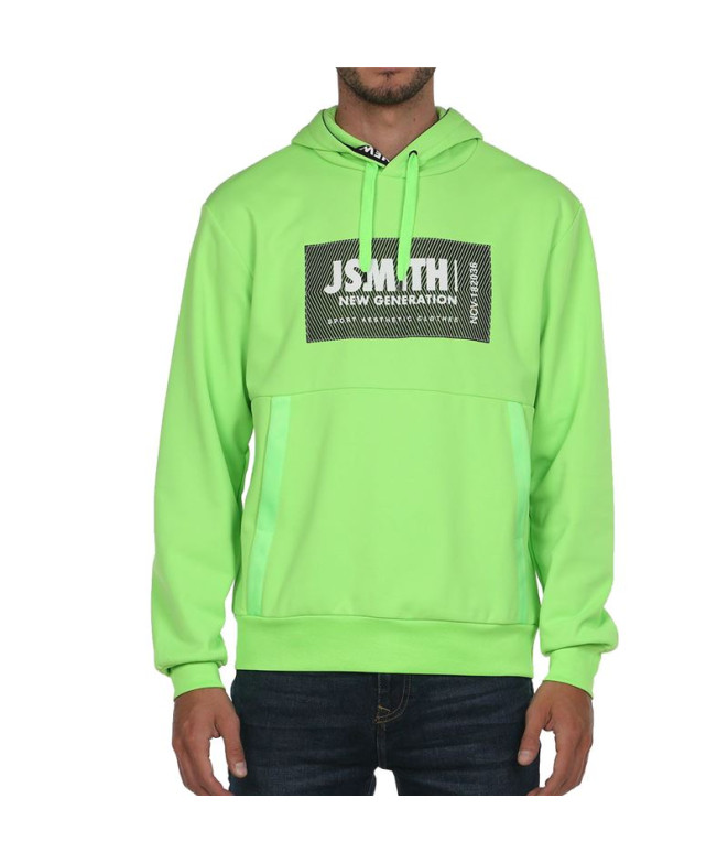 Sweatshirt John Smith Seven vert Homme