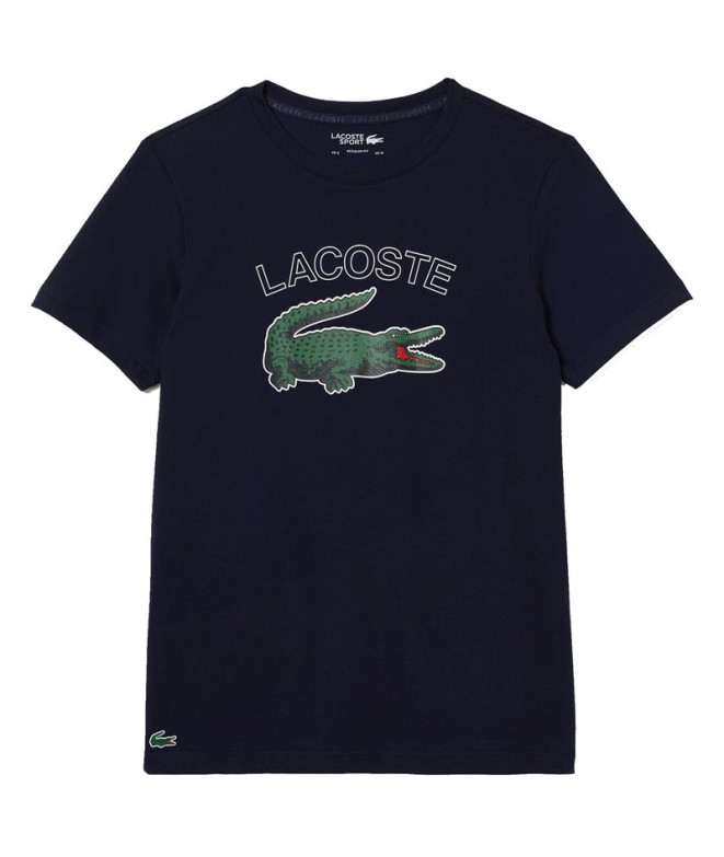 Camiseta Lacoste Sport azul Hombre