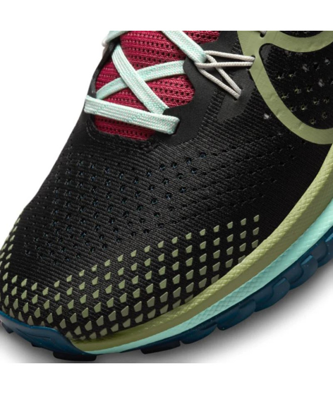 Zapatillas Nike React Pegasus Trail 4 negro mujer