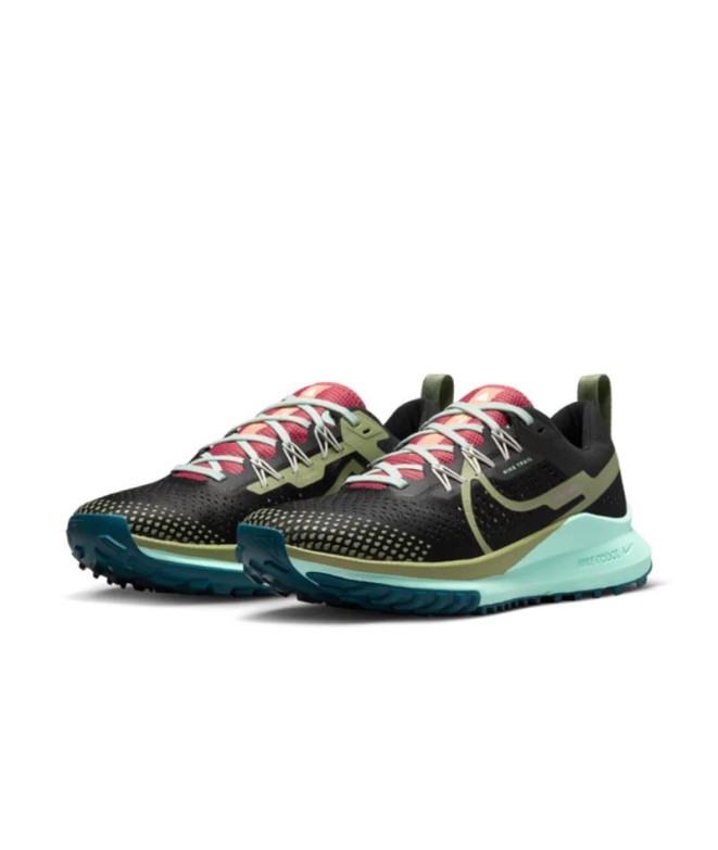 Zapatillas Nike React Pegasus Trail 4 negro mujer