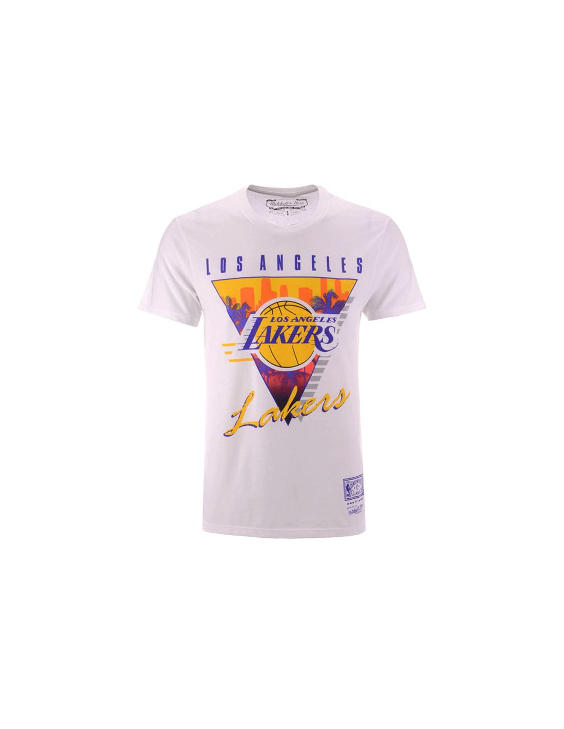 Camiseta mitchell & ness los angeles lakers hombre wh