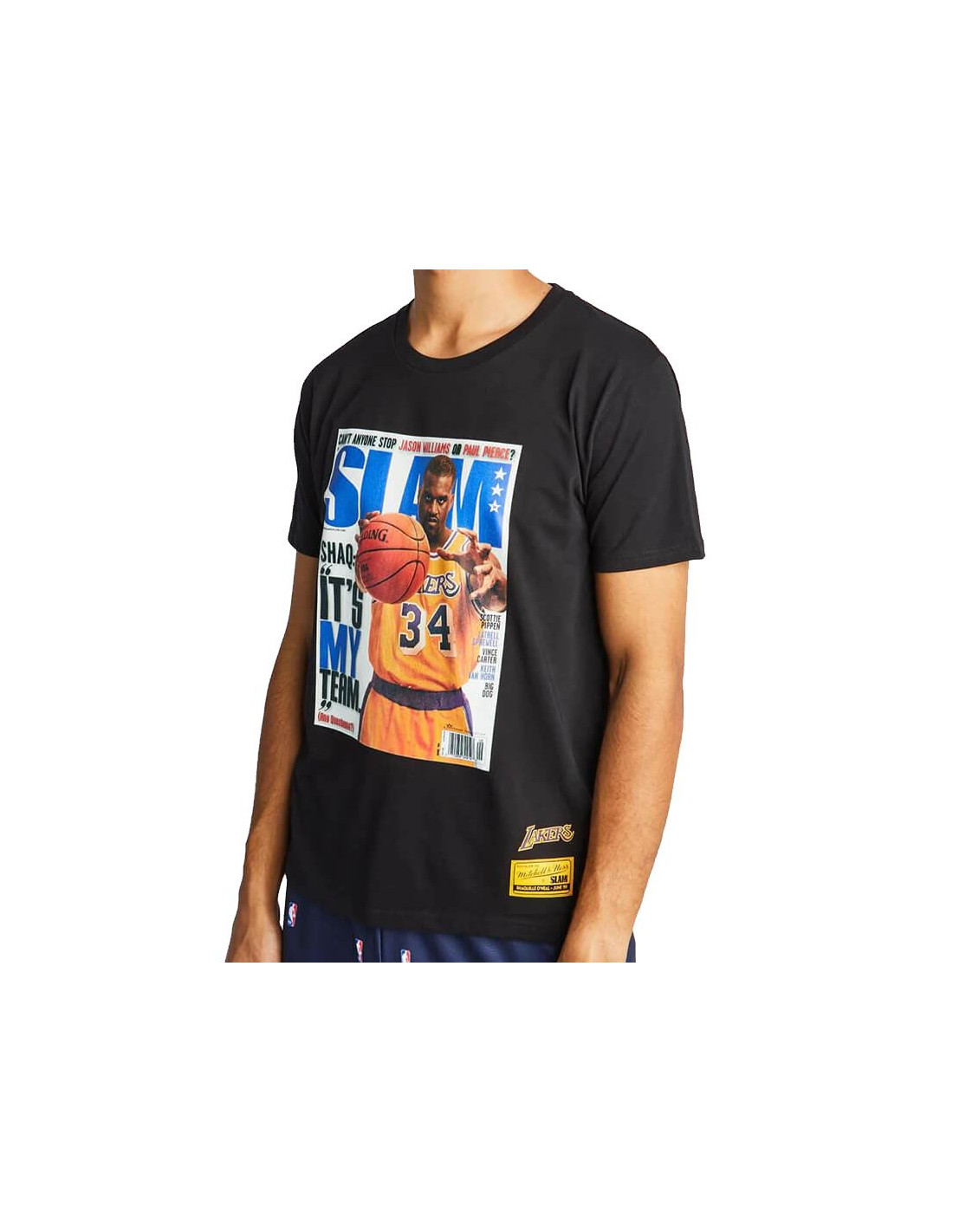 Camiseta de baloncesto mitchell & ness los angeles lakers / o'nea