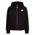 Chaqueta Nike Full Zip negro Niña