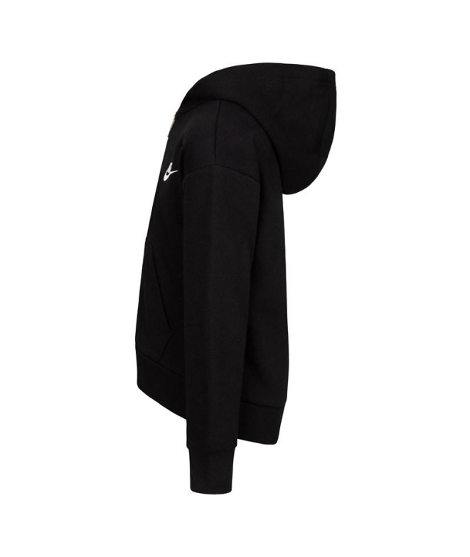 Chaqueta Nike Full Zip negro Niña