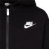 Chaqueta Nike Full Zip negro Niña