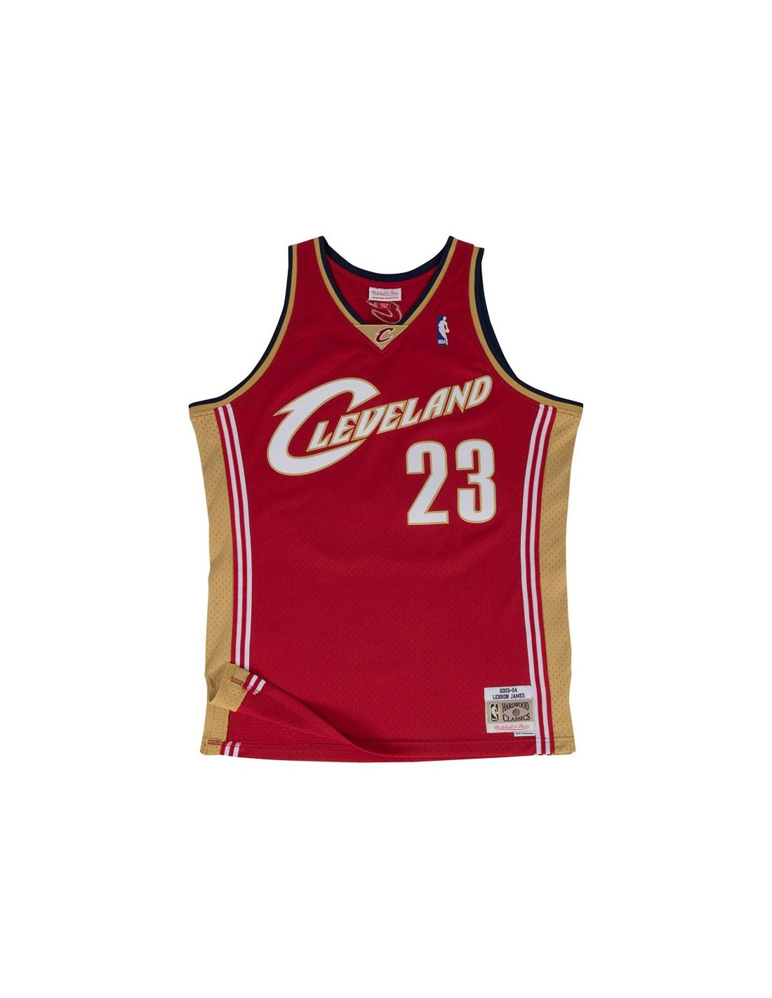 Camiseta Mitchell & Ness Lebron James Cleveland Cavaliers rojo Hombre Atmosfera Sport©