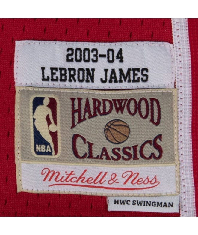 Camiseta Mitchell & Ness Lebron James Cleveland...