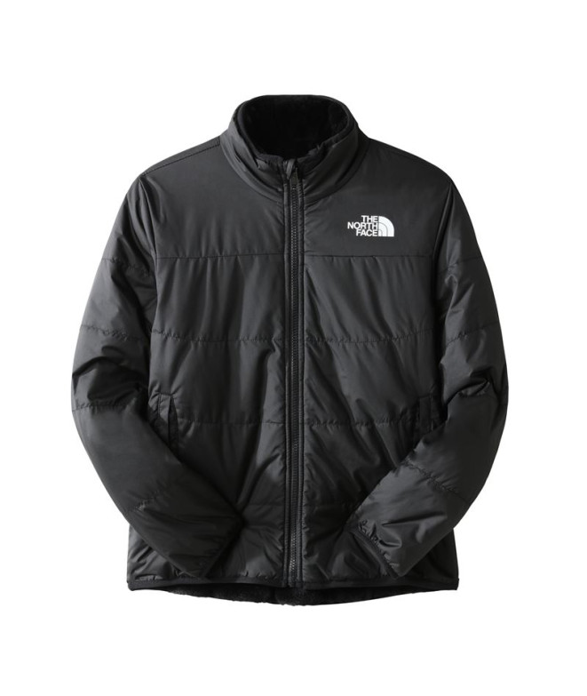 Veste The North Face Réversible Mossbud noir Veste pour fille