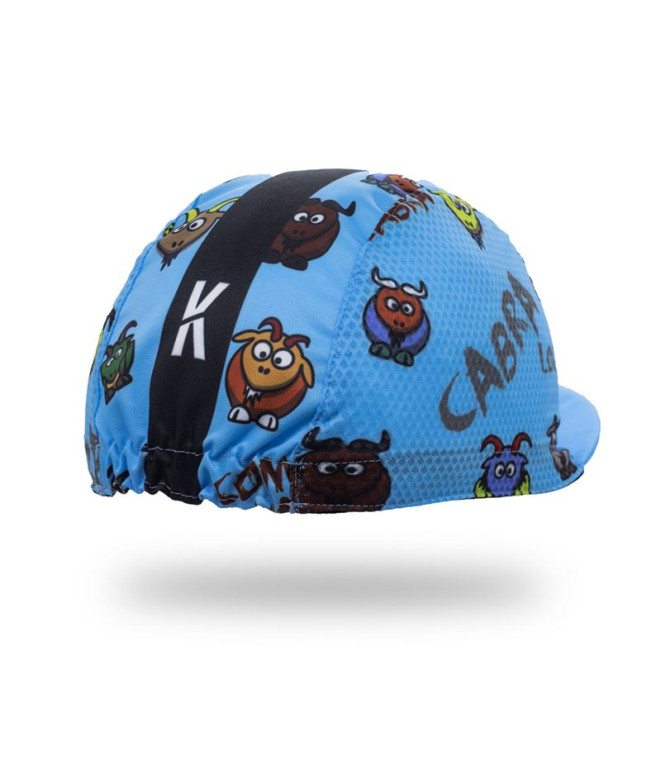 Casquette running de Kamuabu Comounacabra bleu