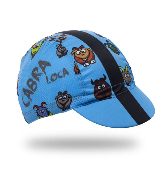 Casquette running de Kamuabu Comounacabra bleu