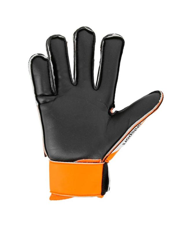Guantes de fútbol UhlSport Starter Resist naranja