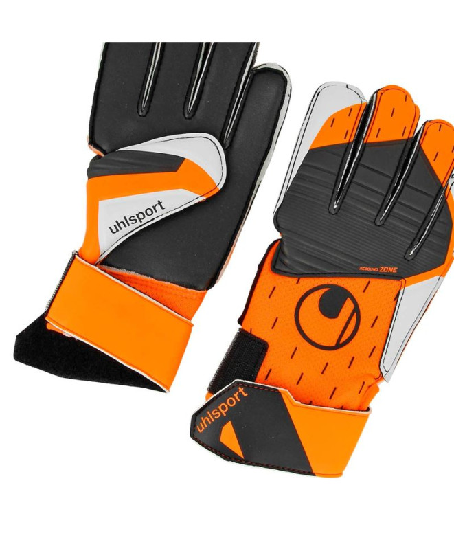 Guantes de fútbol UhlSport Starter Resist naranja