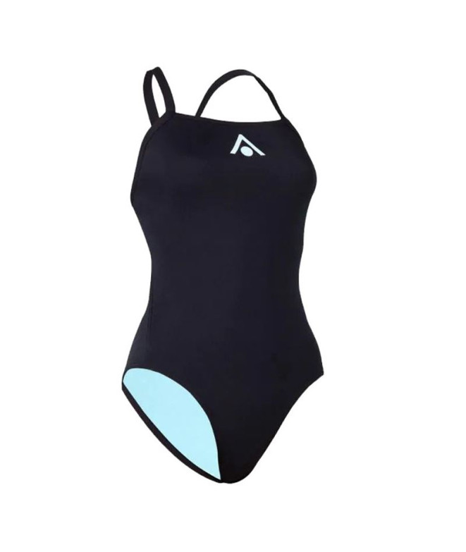 Bañador de natación Aqua Sphere Essentials Tie negro Mujer